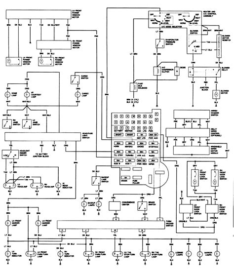1991 chevy s10 blazer wiring diagram 